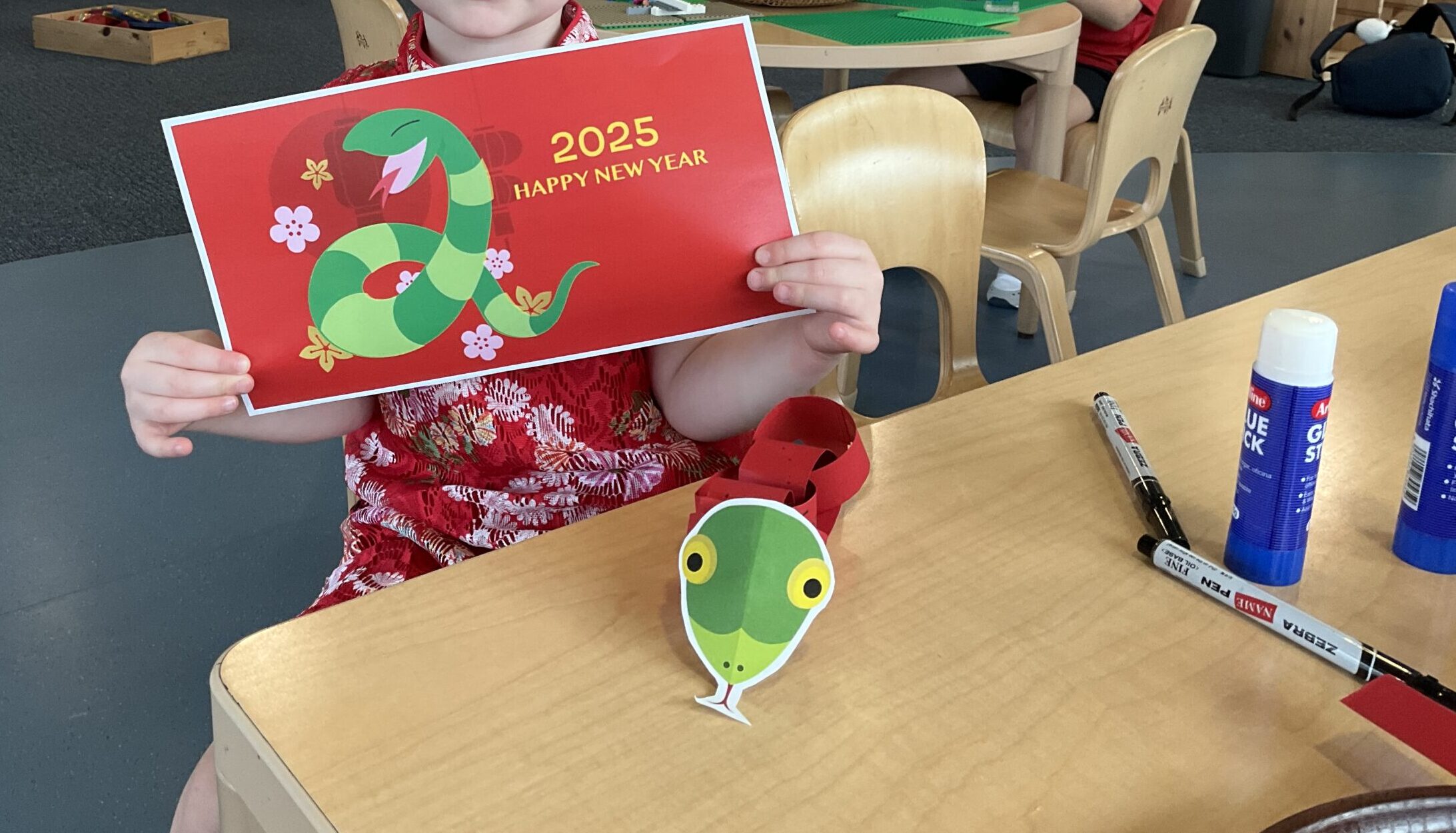 Lunar New Year 2025 Year of the Snake Craft Idea