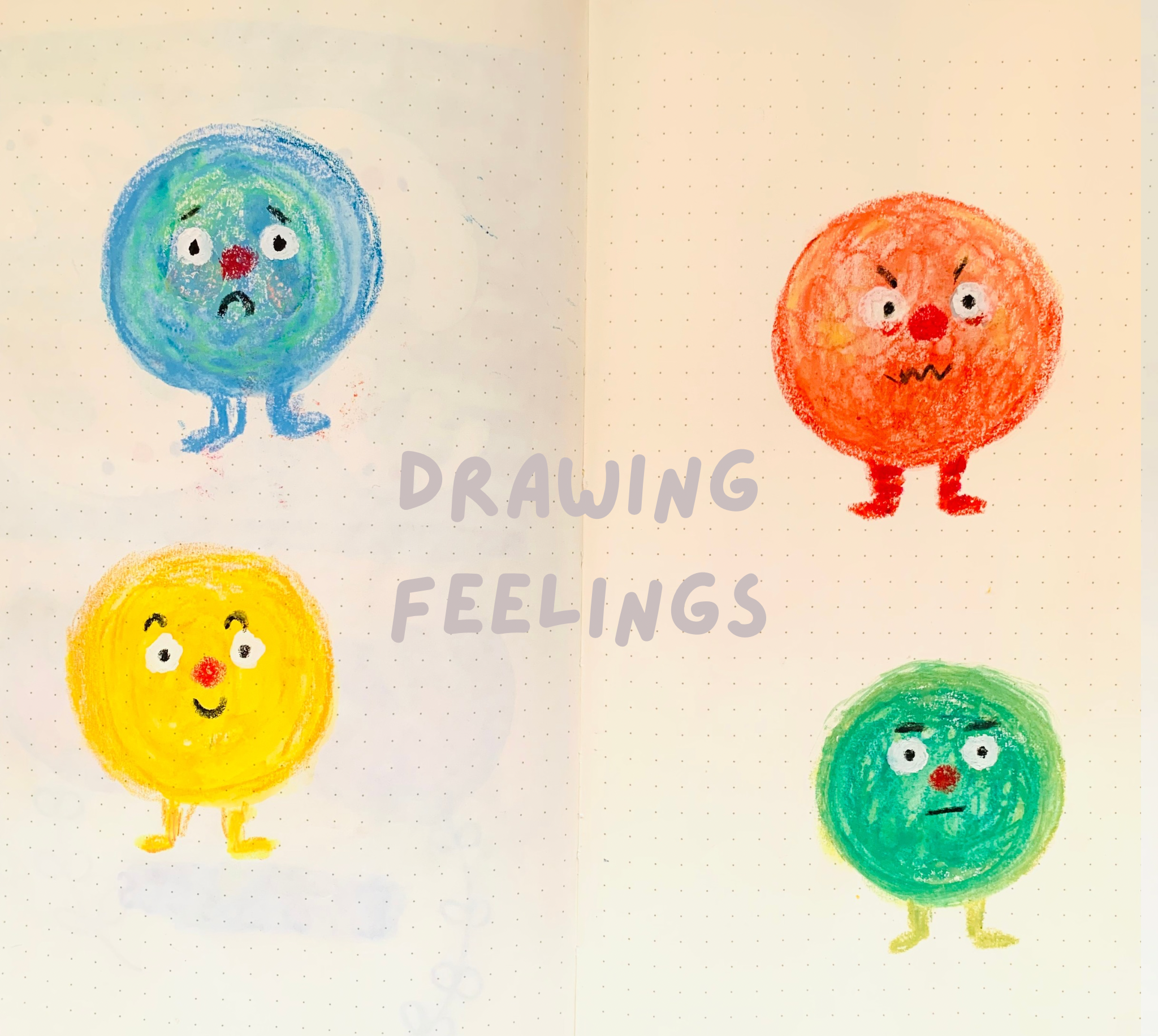 Understanding Feelings By Learning To Draw Simple Facial Expressions