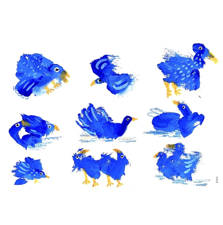 From Blob To Bird: Divergent Thinking Creative Challenge